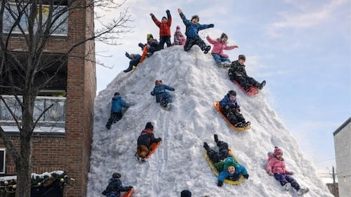 Buttes de neige dans les écoles: la publication de ce resto de Joliette fait réagir