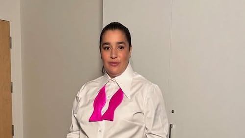 Mariana Mazza est très bien accompagnée en vacances au soleil