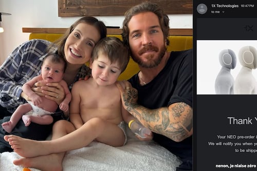 Lysandre Nadeau et Claude Bégin ont précommandé un robot domestique et leurs fans s’en mêlent